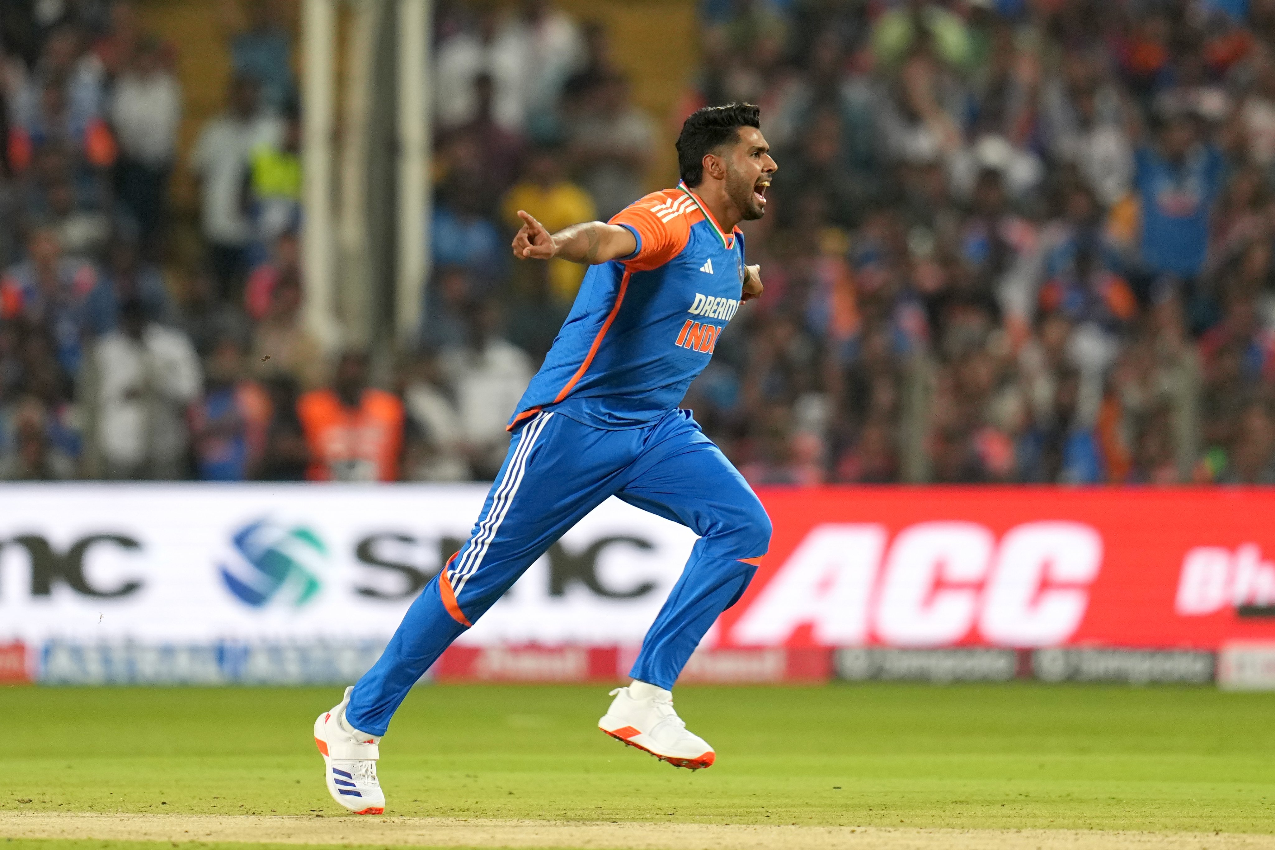 Harshit Rana got a wicket on his second ever T20I delivery