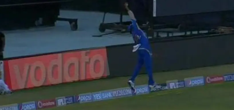 Kieron Pollard’s Catch in IPL 2014ю