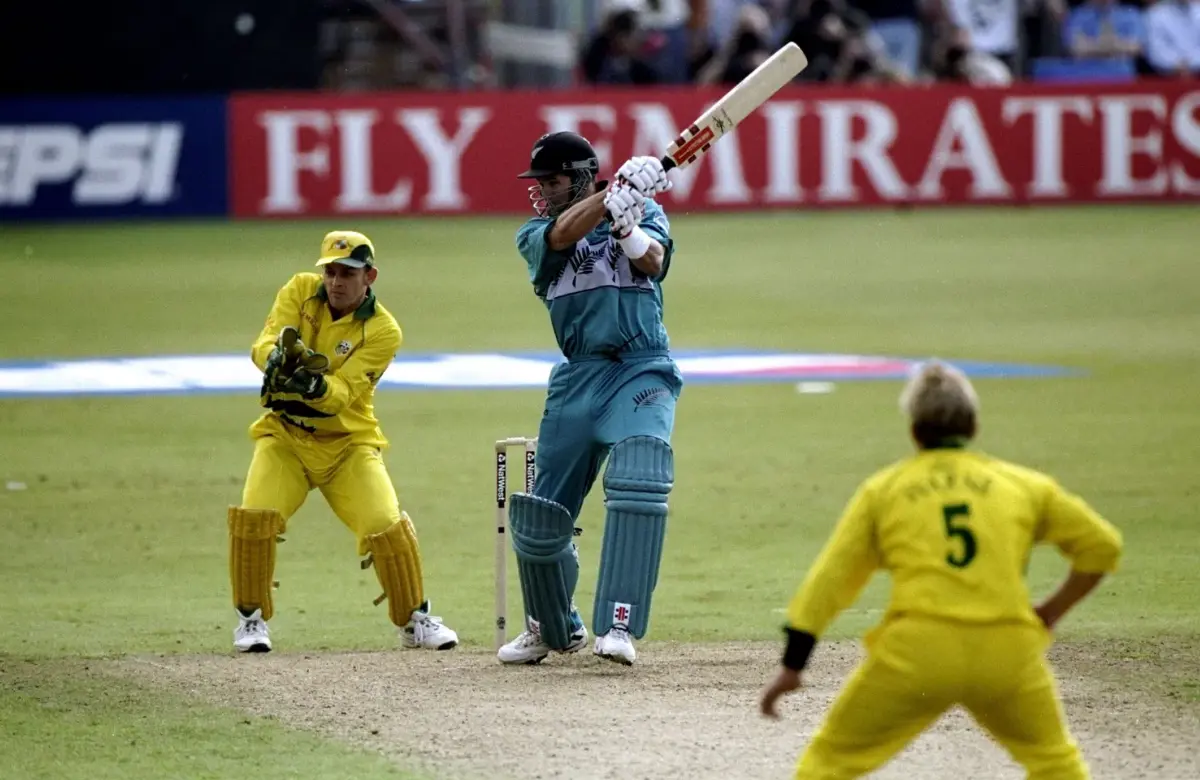 New Zealand defeated Australia by 5 wickets.