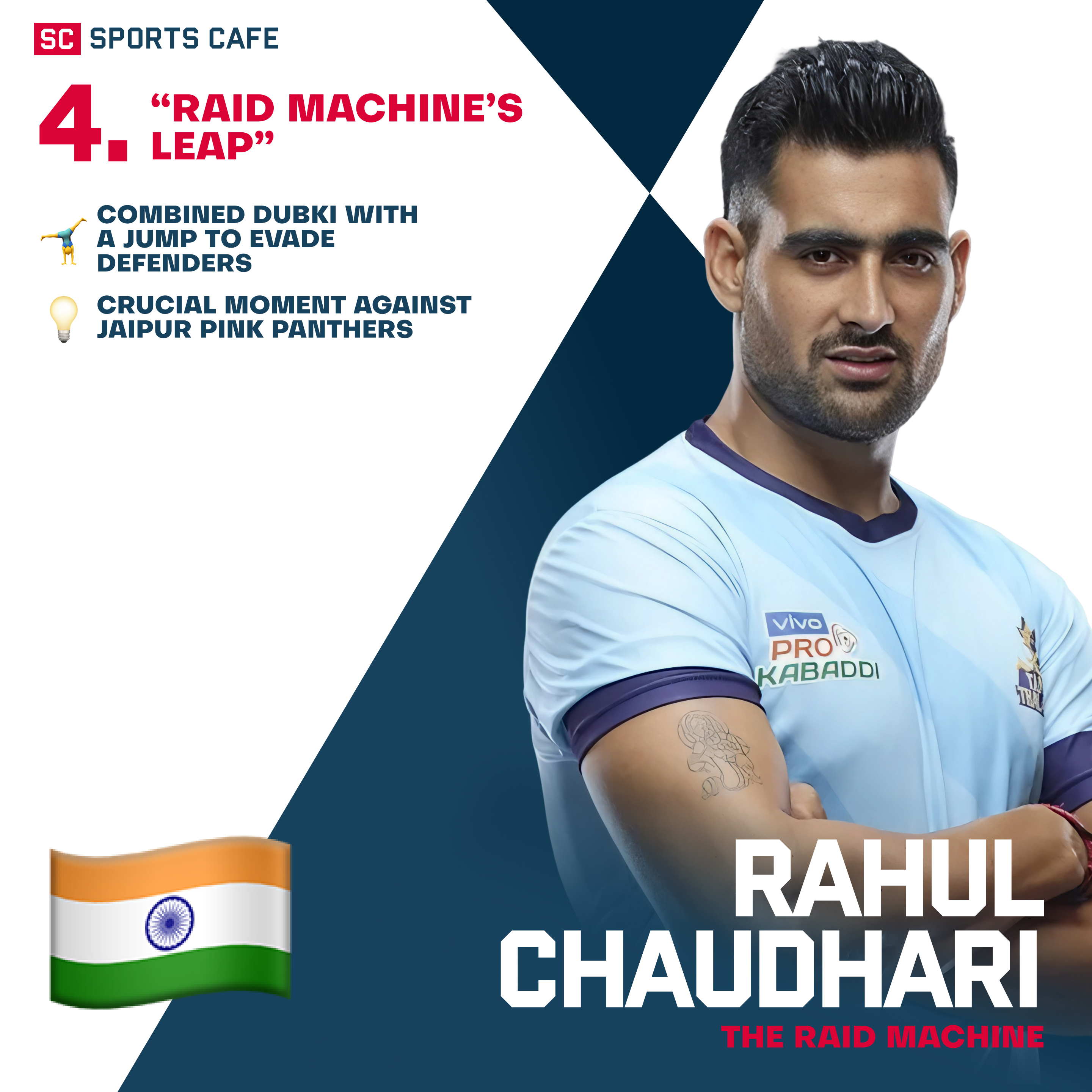Rahul Chaudhari – “Raid Machine’s Leap”.