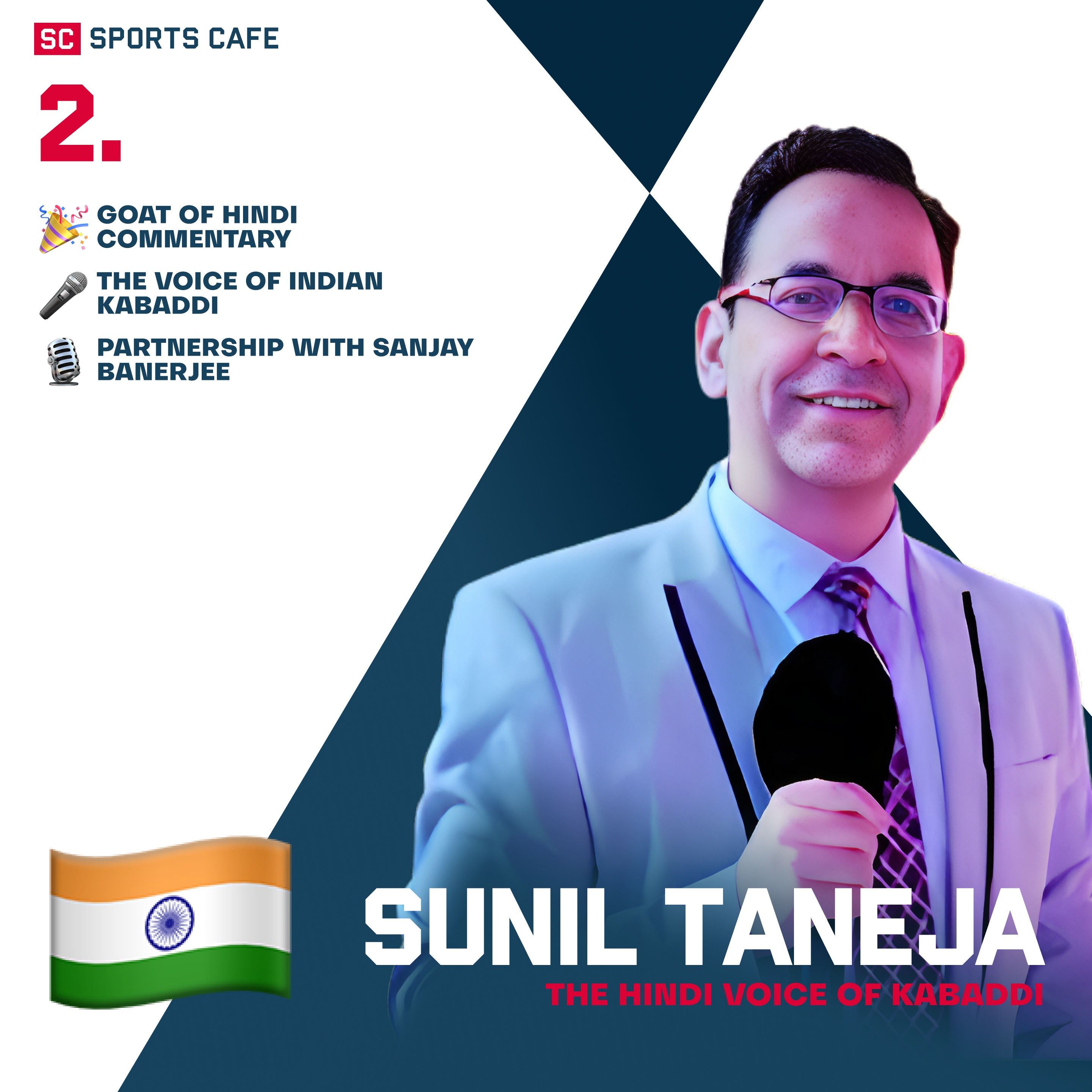 Sunil Taneja – The Hindi Voice of Kabaddi.