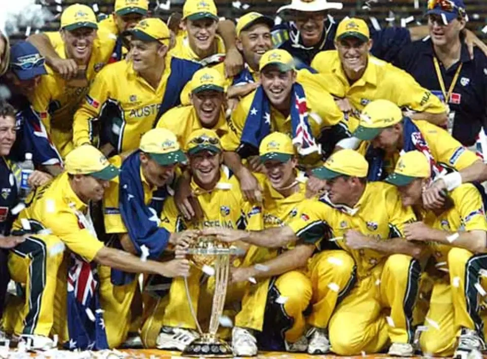 Australia defeated India by 125 runs to win the 2003 ODI World Cup on 23 March 2003.
