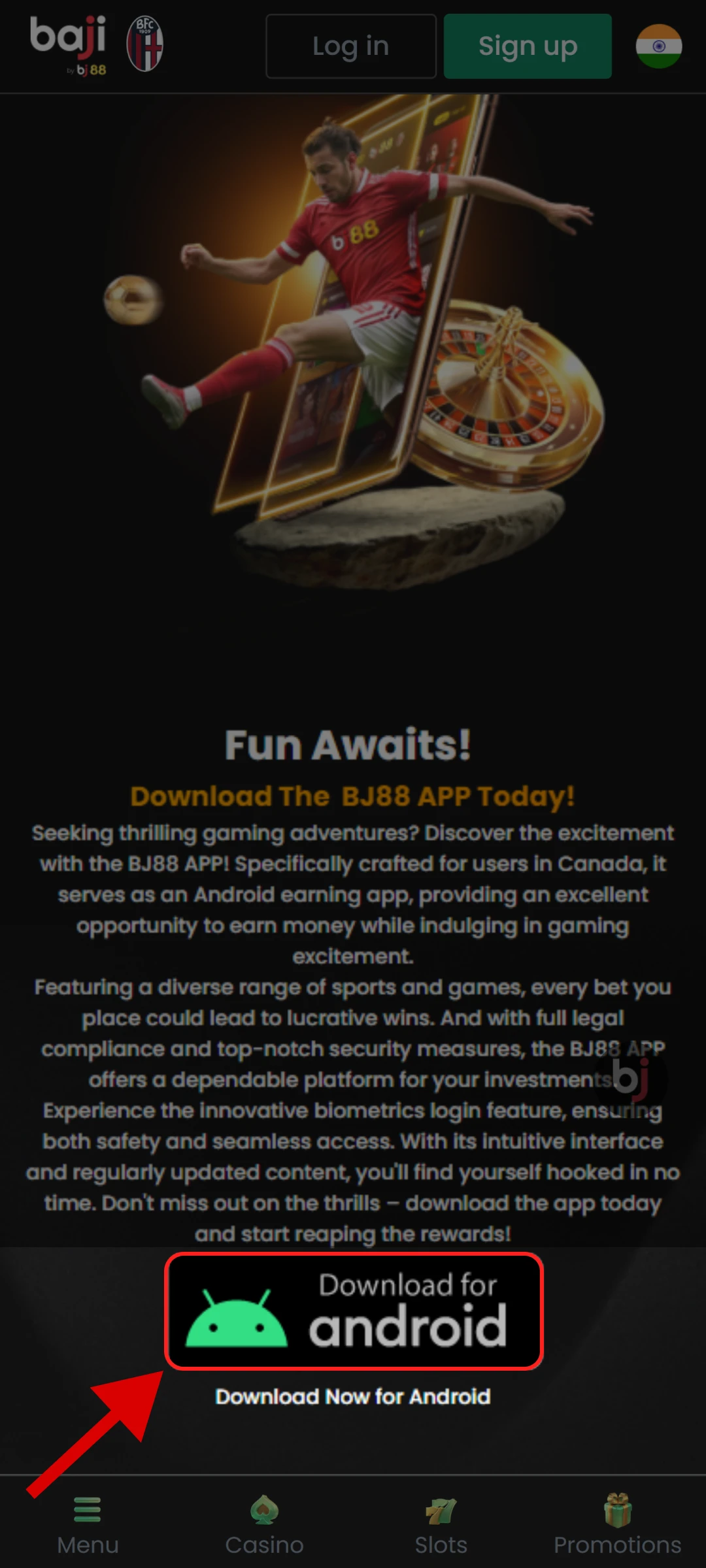 Download Baji APK File.