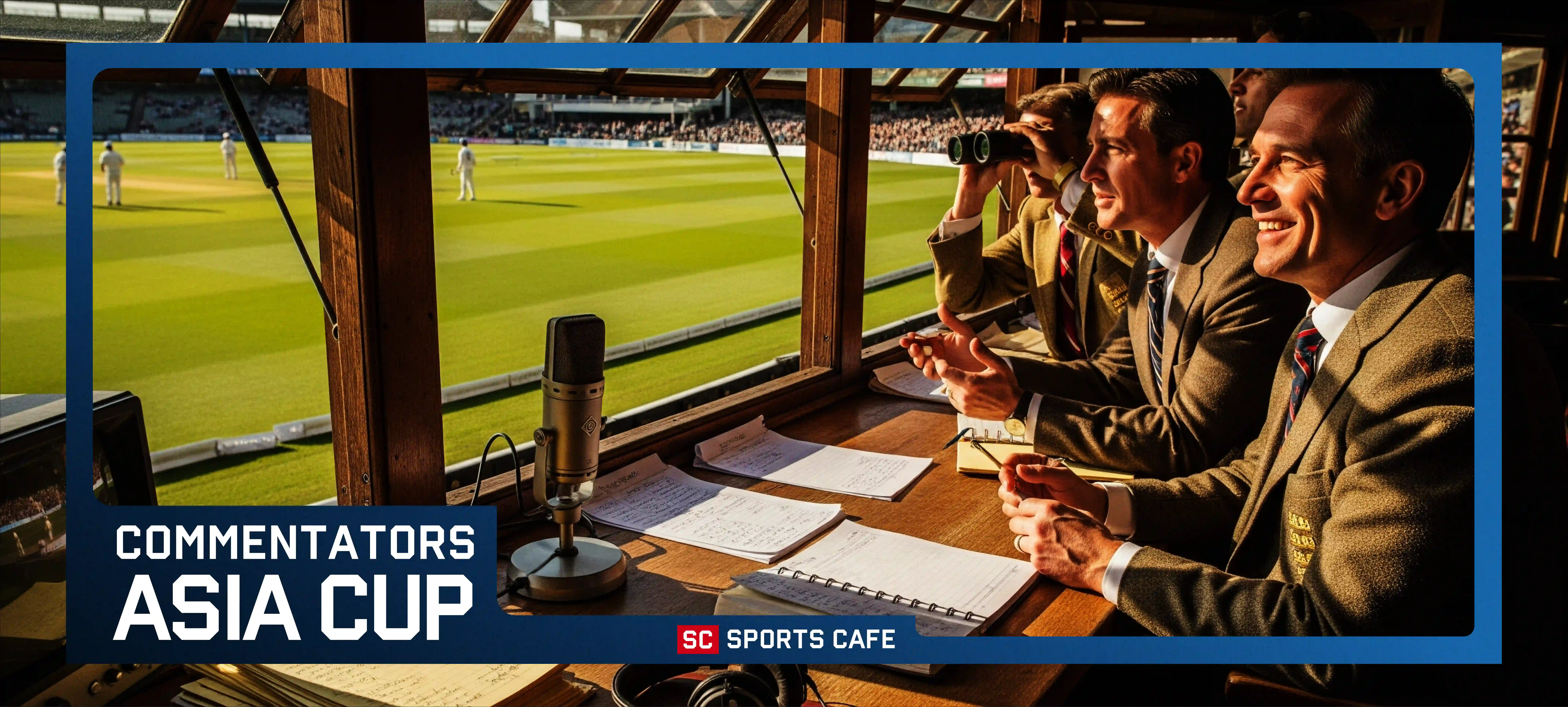 Asia Cup Commentators (English)