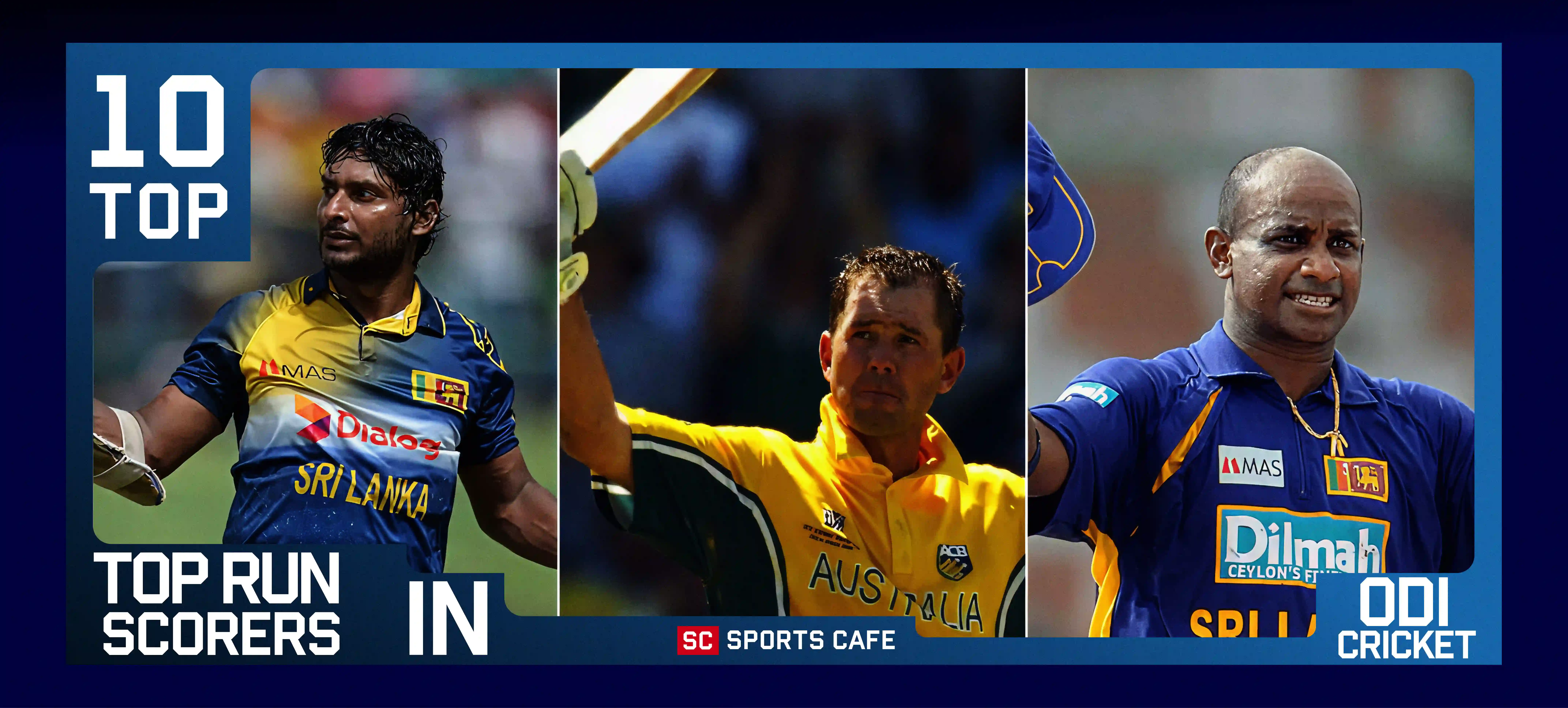 Top Run Scorers in ODI Cricket