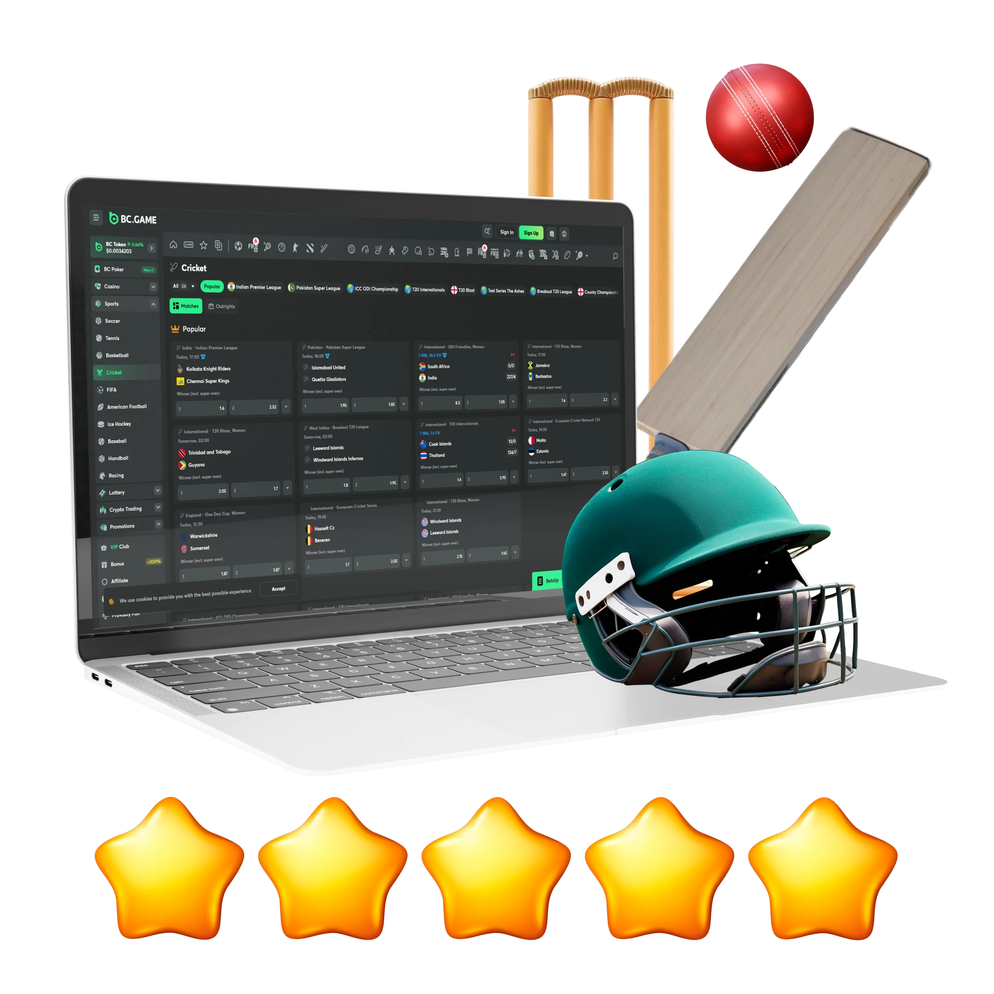 Cricket Betting Sites in South Africa