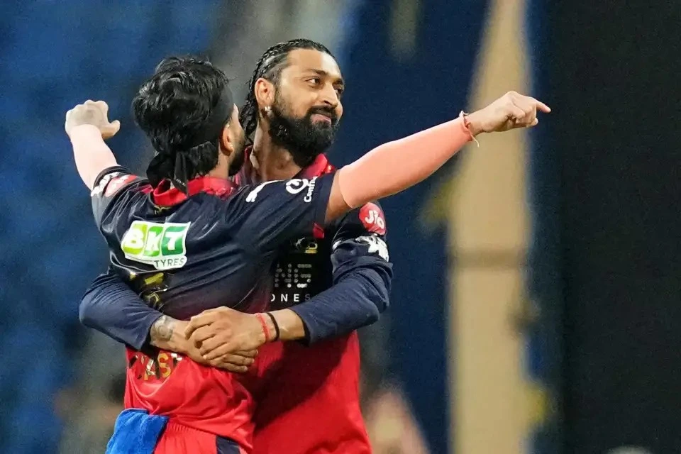 RCB went against Mumbai Indians at the Wankhede Stadium.