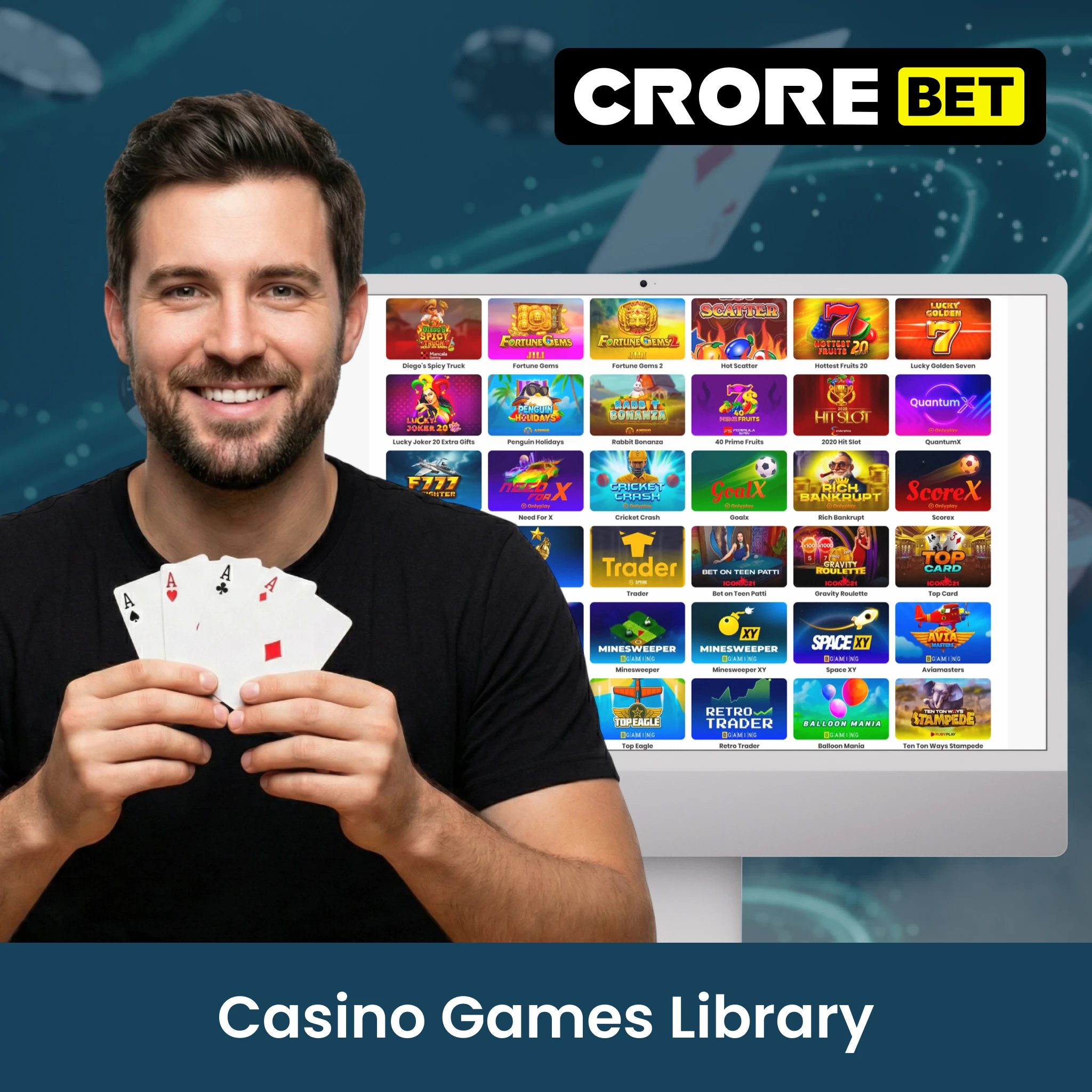 Crorebet Casino Games Library.