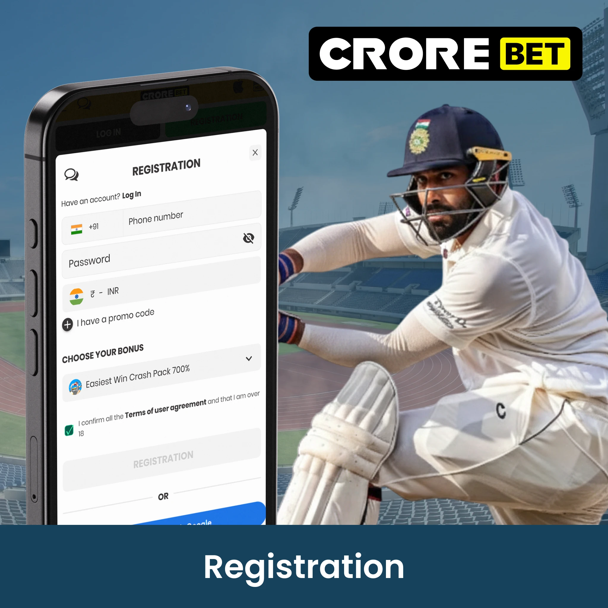 Full Guide of Crorebet Registration.