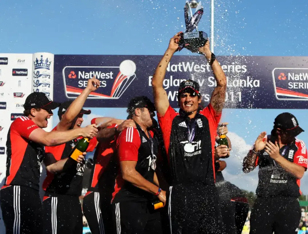 England defeated Sri Lanka by 16 Runs.