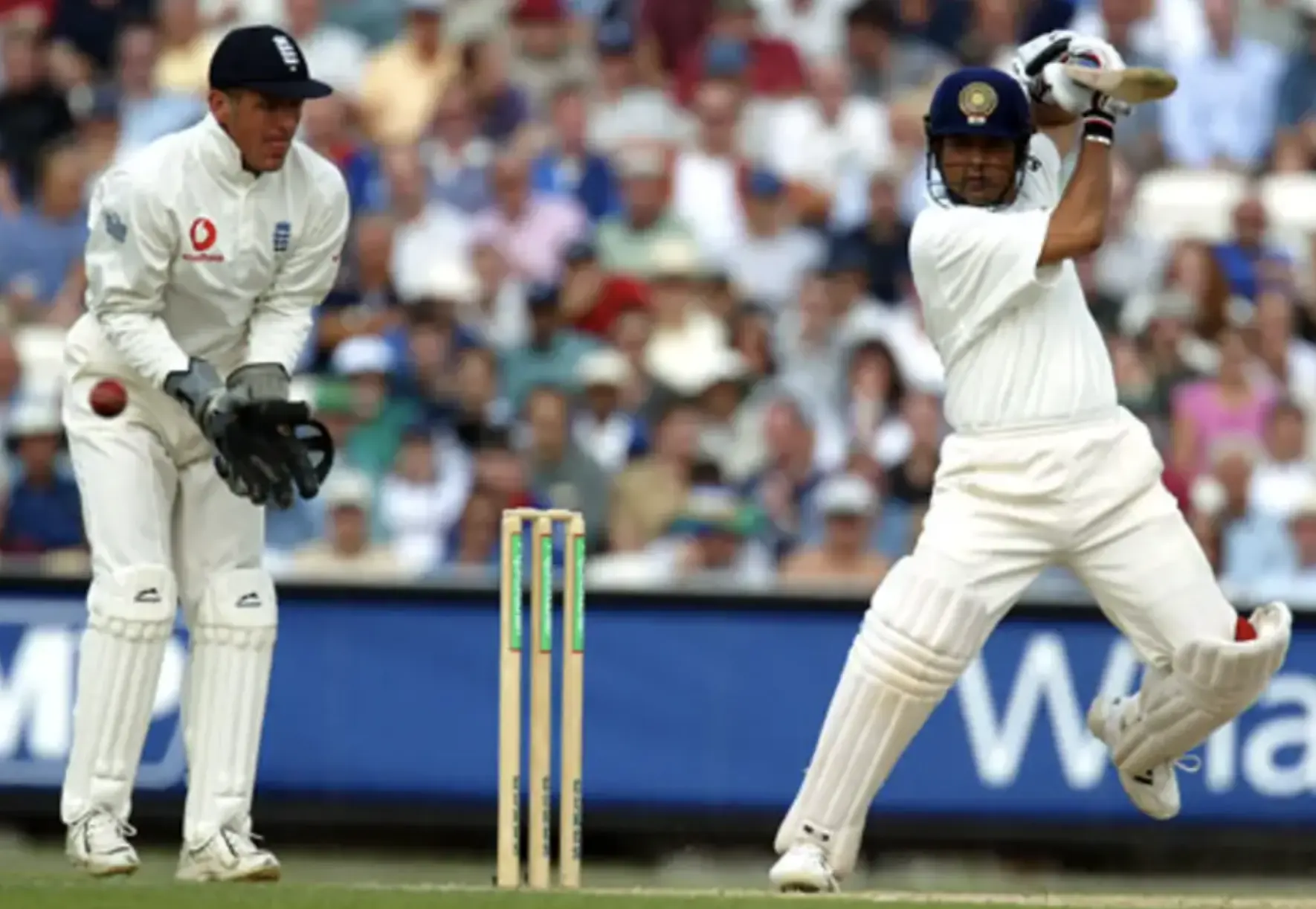 England vs India ended in a draw.