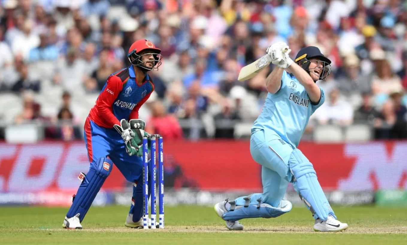 Eoin Morgan made 148 runs off 71 balls.