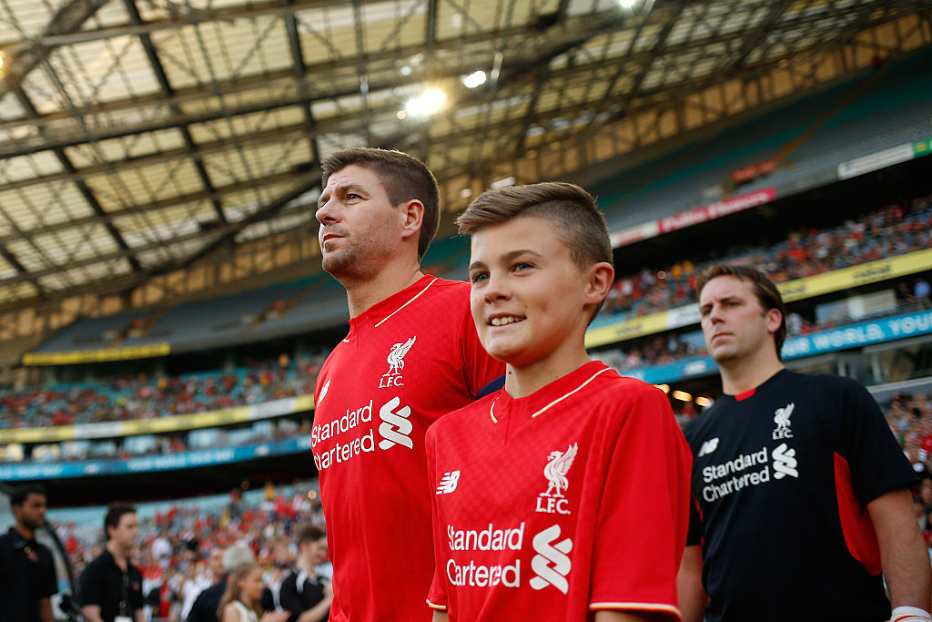 Steven Gerrard won eleven honors with Liverpool before leaving in 2015
