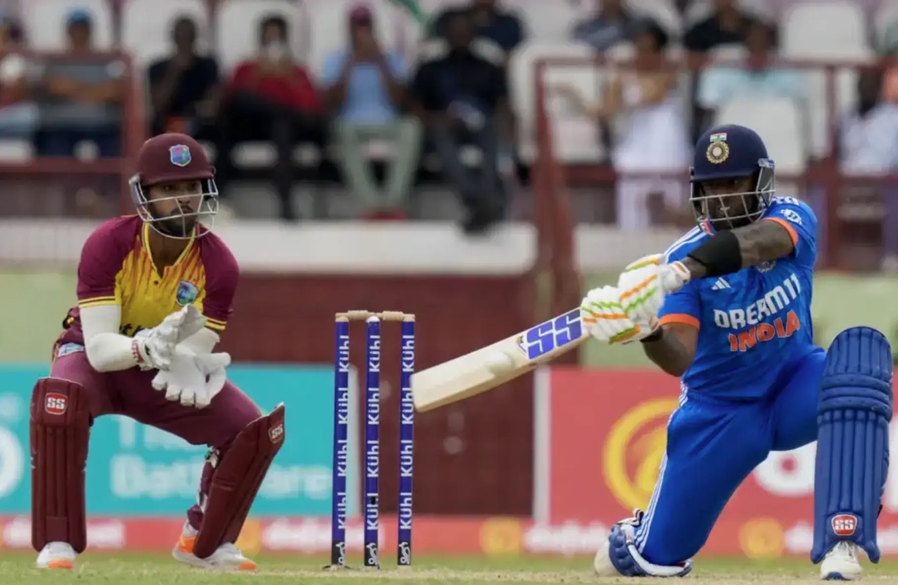 India defeated West Indies by 7 Wickets.