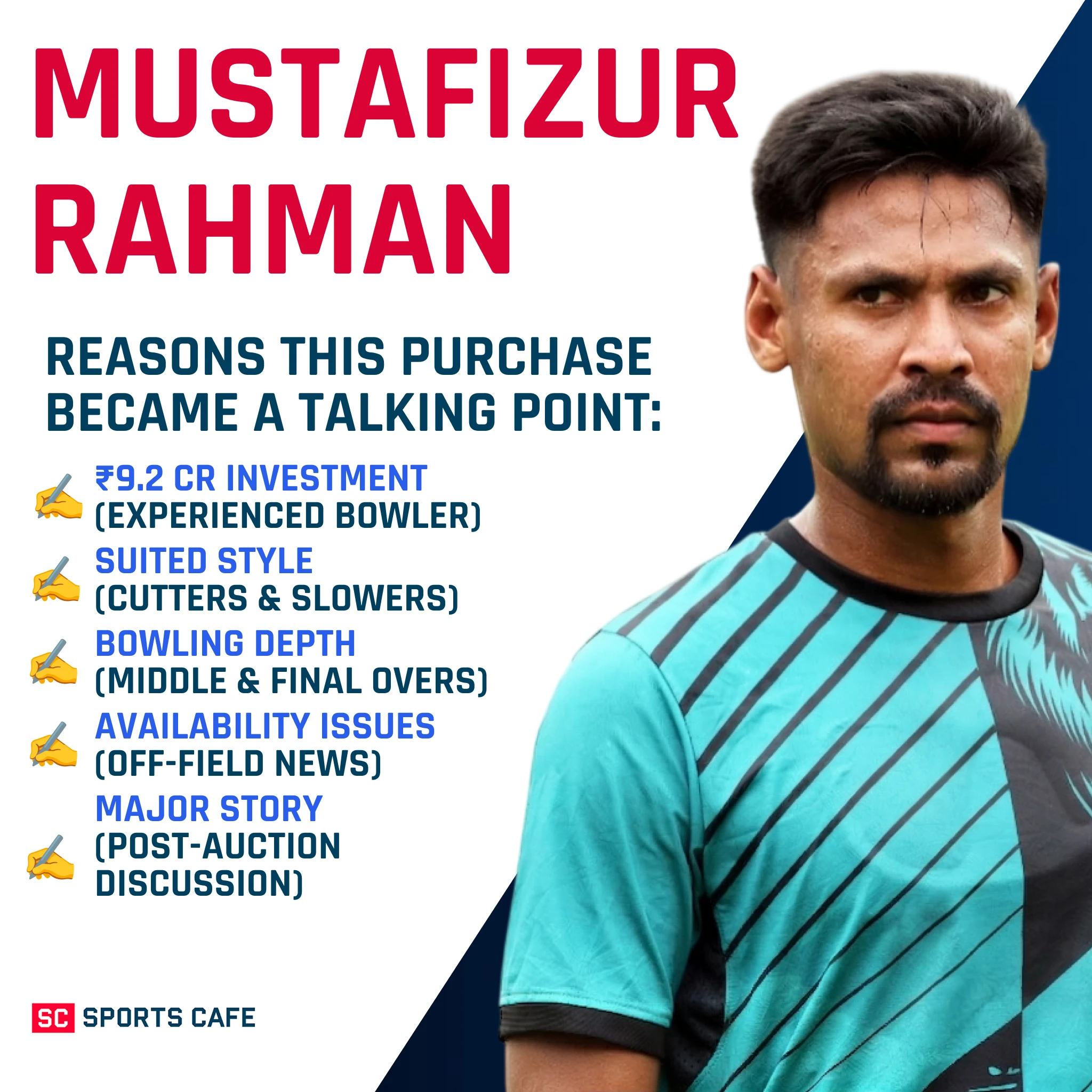 Mustafizur Rahman.