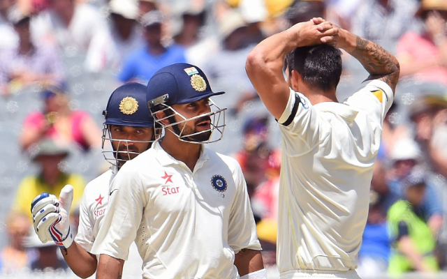 Johnson Provoked by Kohli.