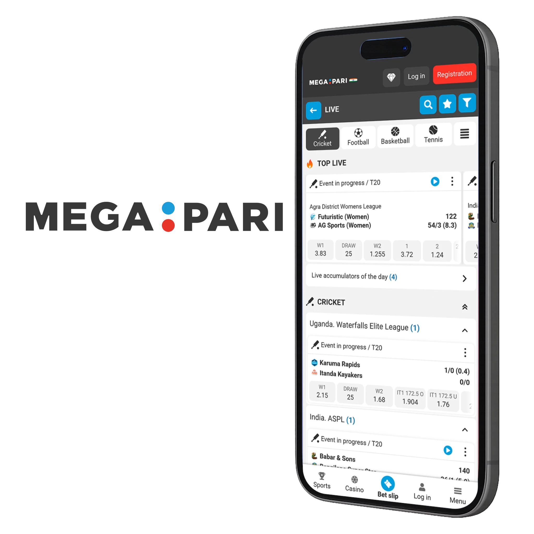MegaPari - Best for Native iOS and Android Apps.