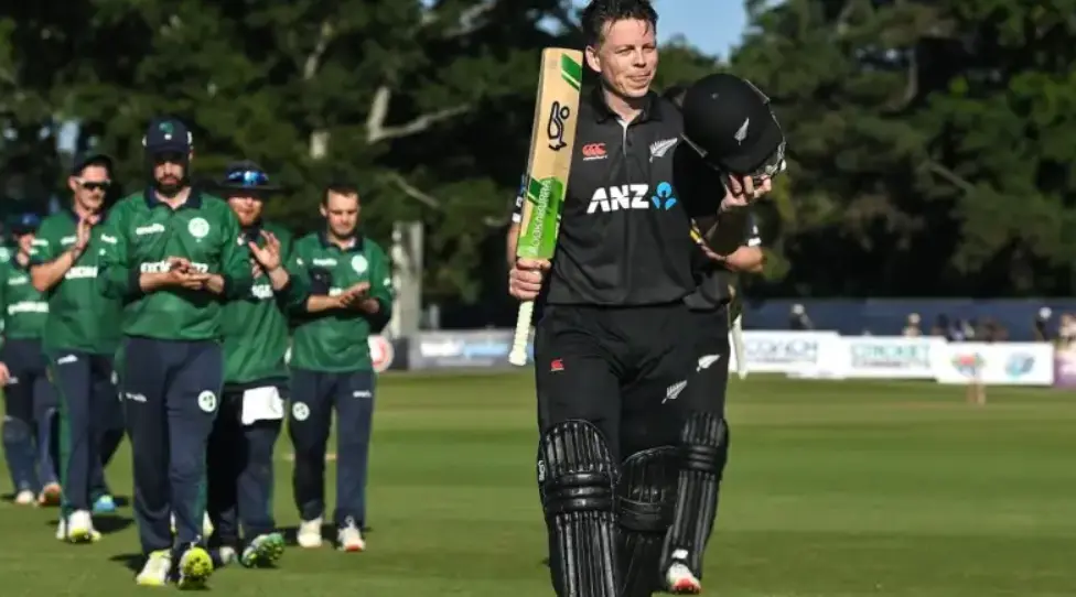 New Zealand defeated Ireland by 1 wicket.