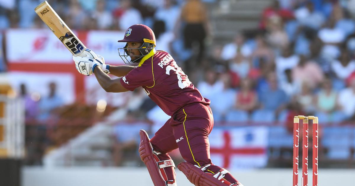 Nicholas Pooran scored half-century in second ODI