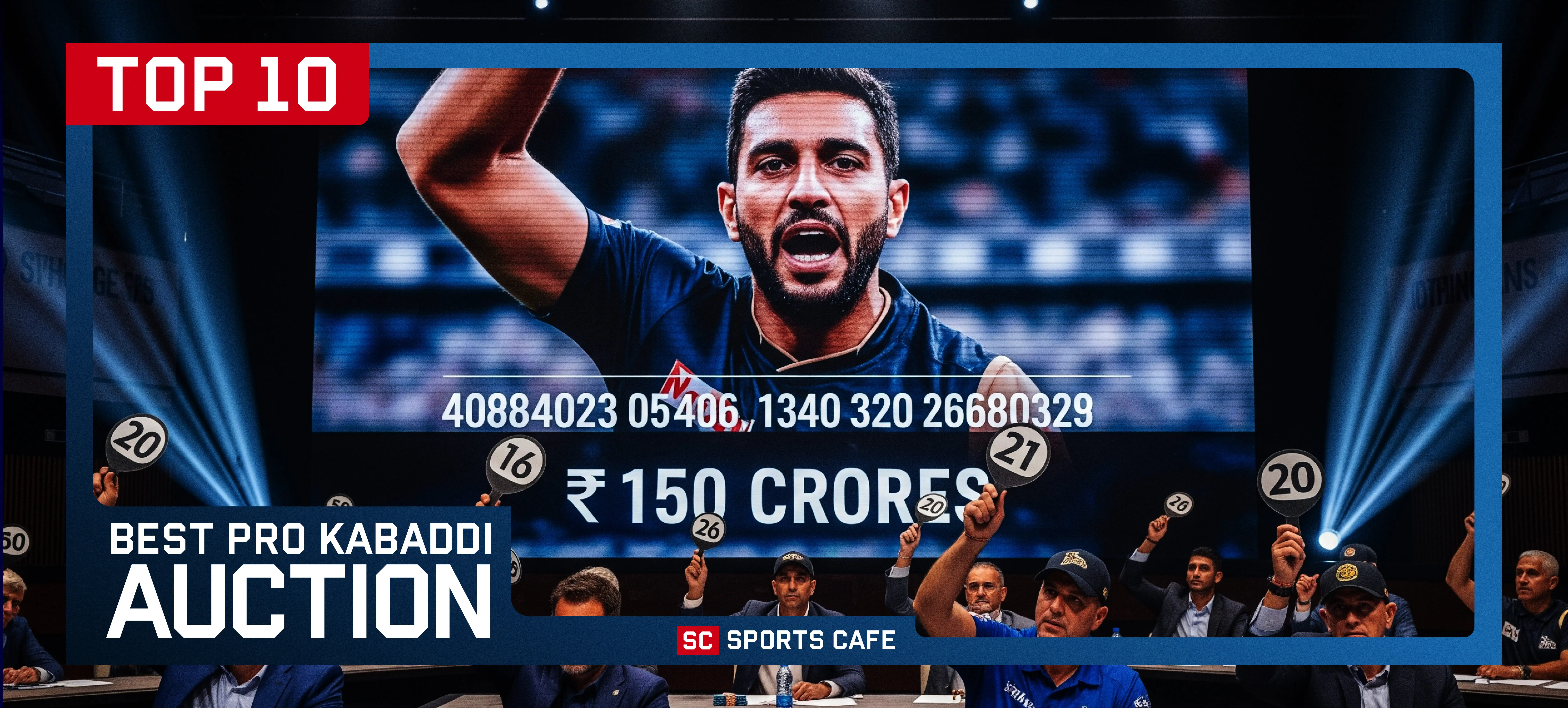 Pro Kabaddi Auction 12: Season 12 Mega Auction