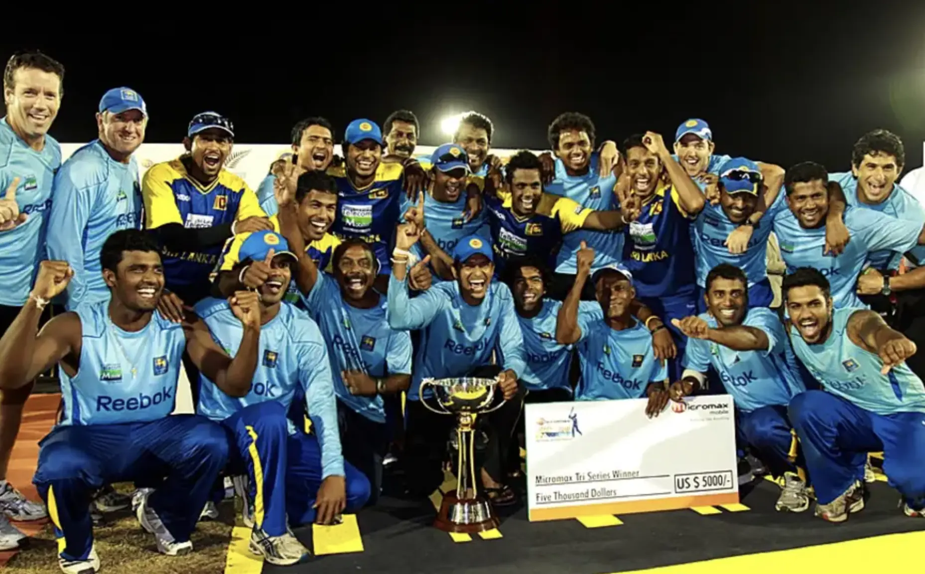 Sri Lanka defeated India by 74 runs in the Finals of the Sri Lanka Triangular Series.