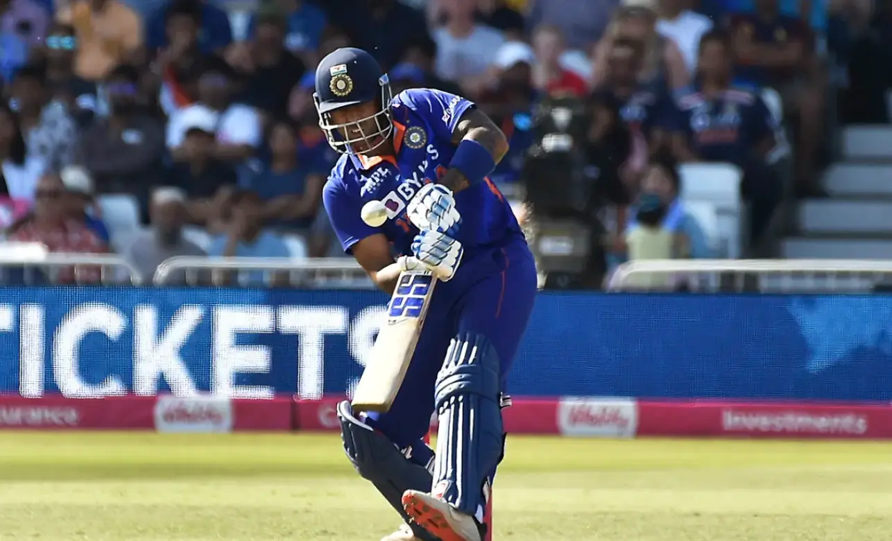 Suryakumar Yadav scored a century against England.