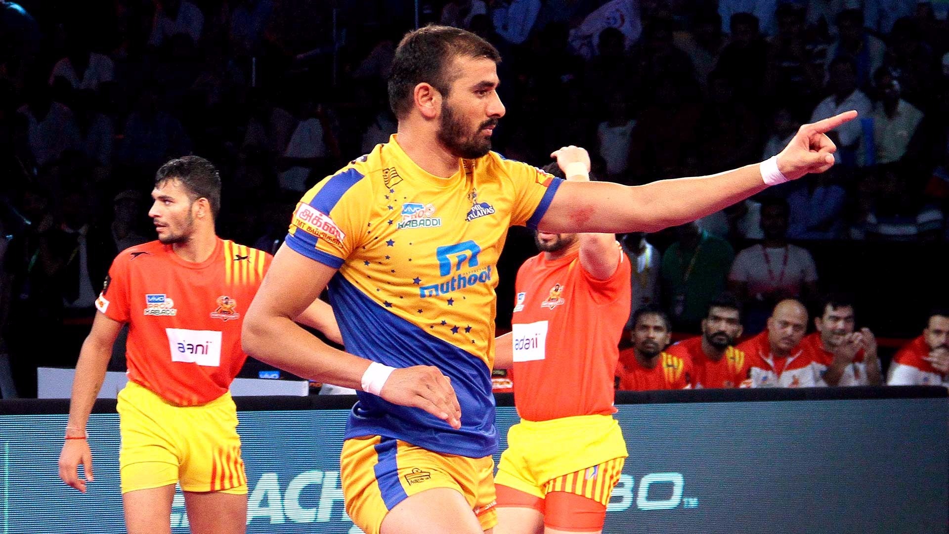 A file image of Tamil Thalaivas. 