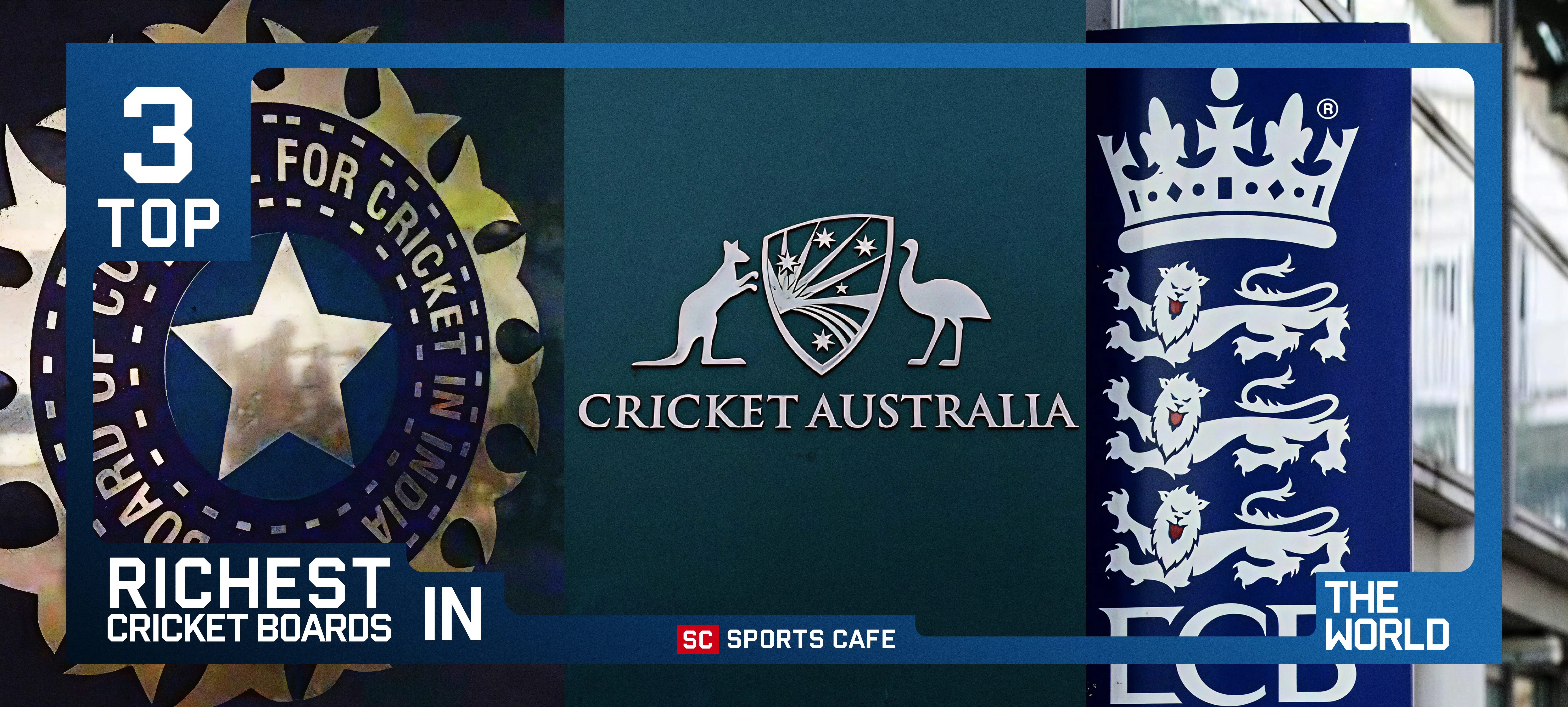 Top 3 Richest Cricket Boards in the World