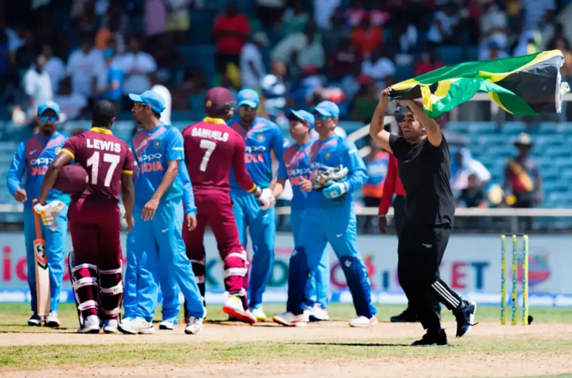 West Indies defeated India by 9 Wickets.