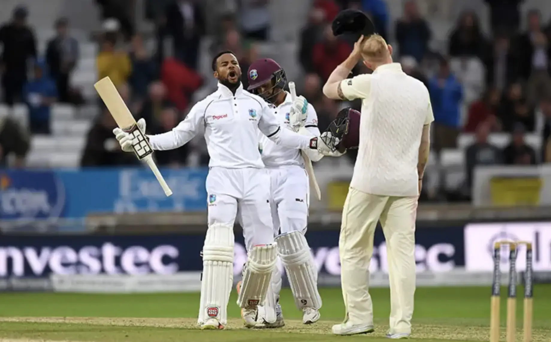 West Indies defeats England by 5 Wickets.
