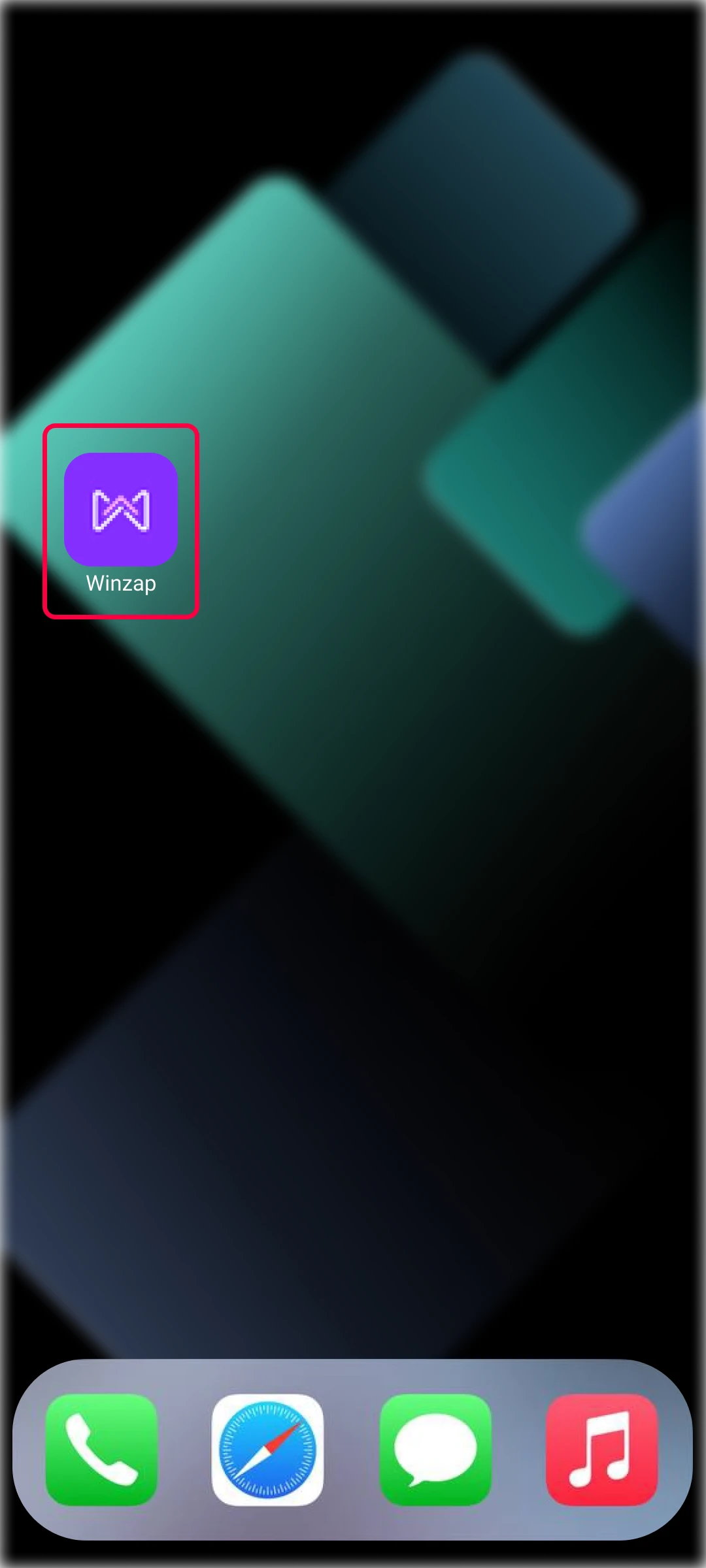 The app icon will appear on the home screen and will be ready to use.